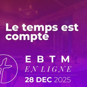 Le temps est compté !