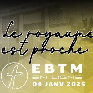 Le royaume est proche, repentez-vous