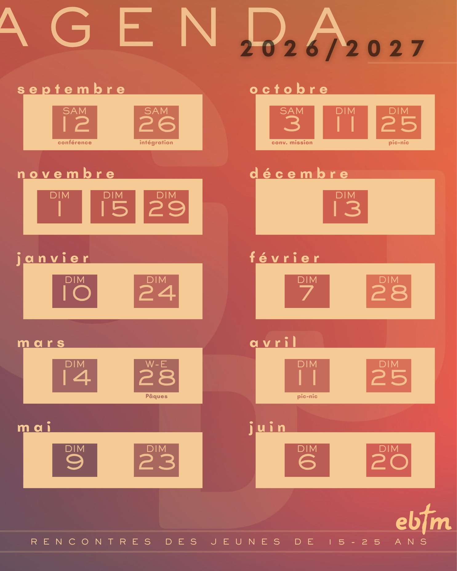 agenda